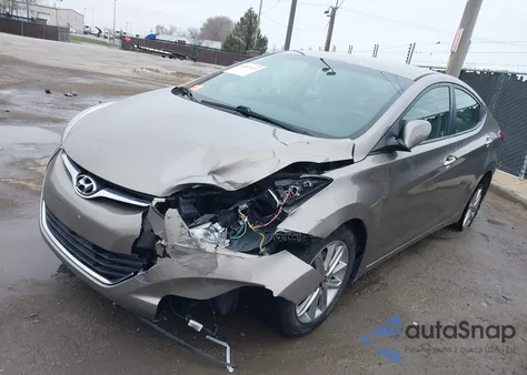 2015 Hyundai Elantra Se из США, поврежденный, VIN 5NPDH4AE3FH598575